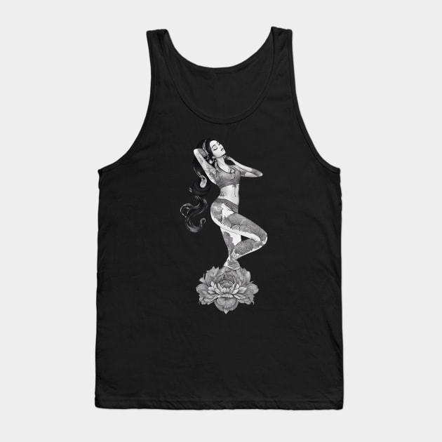 Spiritual Tattoo Tank Top by animegirlnft